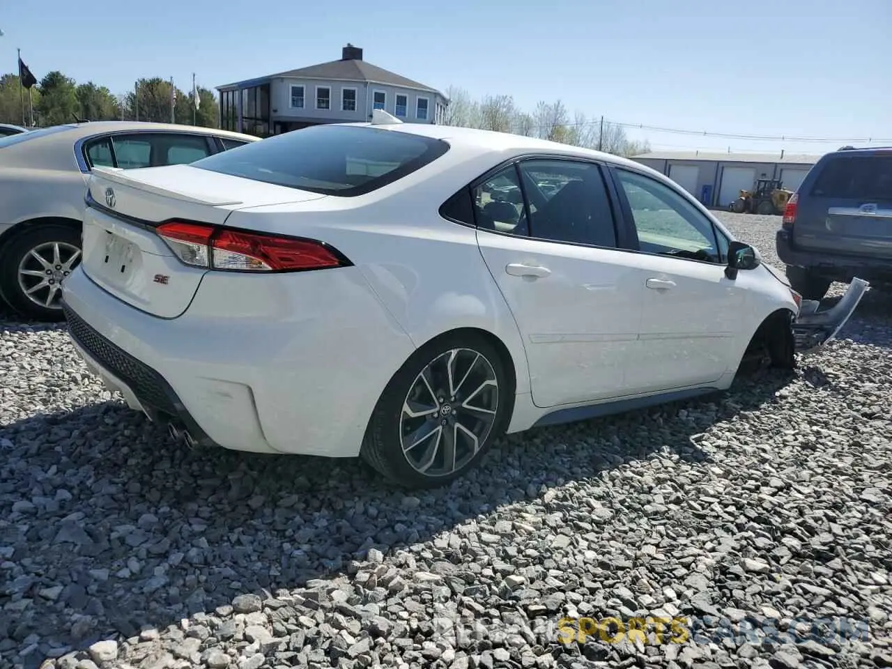 3 Photograph of a damaged car JTDP4MCE1N3508873 TOYOTA COROLLA 2022