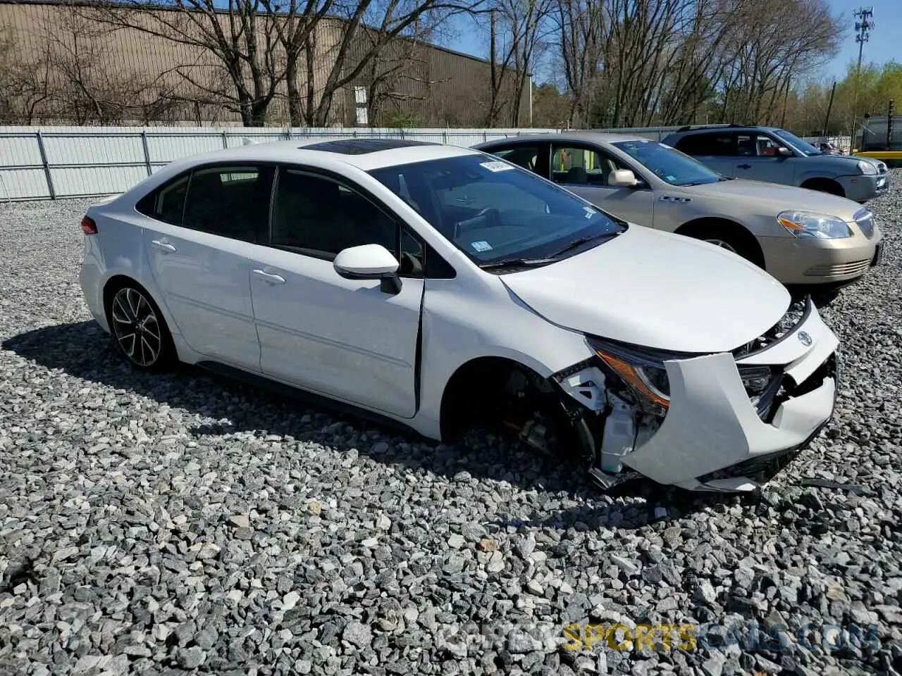 4 Photograph of a damaged car JTDP4MCE1N3508873 TOYOTA COROLLA 2022