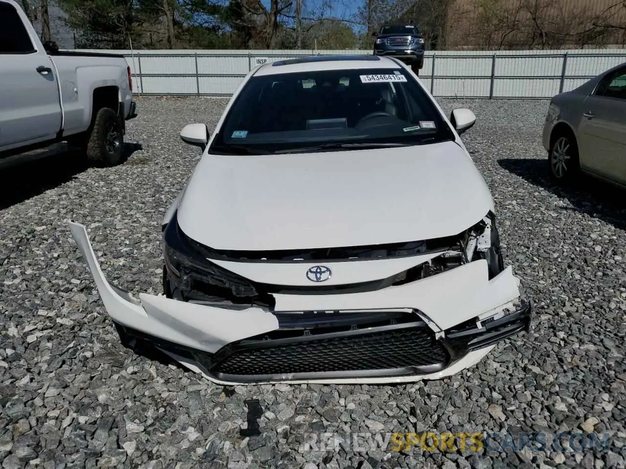 5 Photograph of a damaged car JTDP4MCE1N3508873 TOYOTA COROLLA 2022