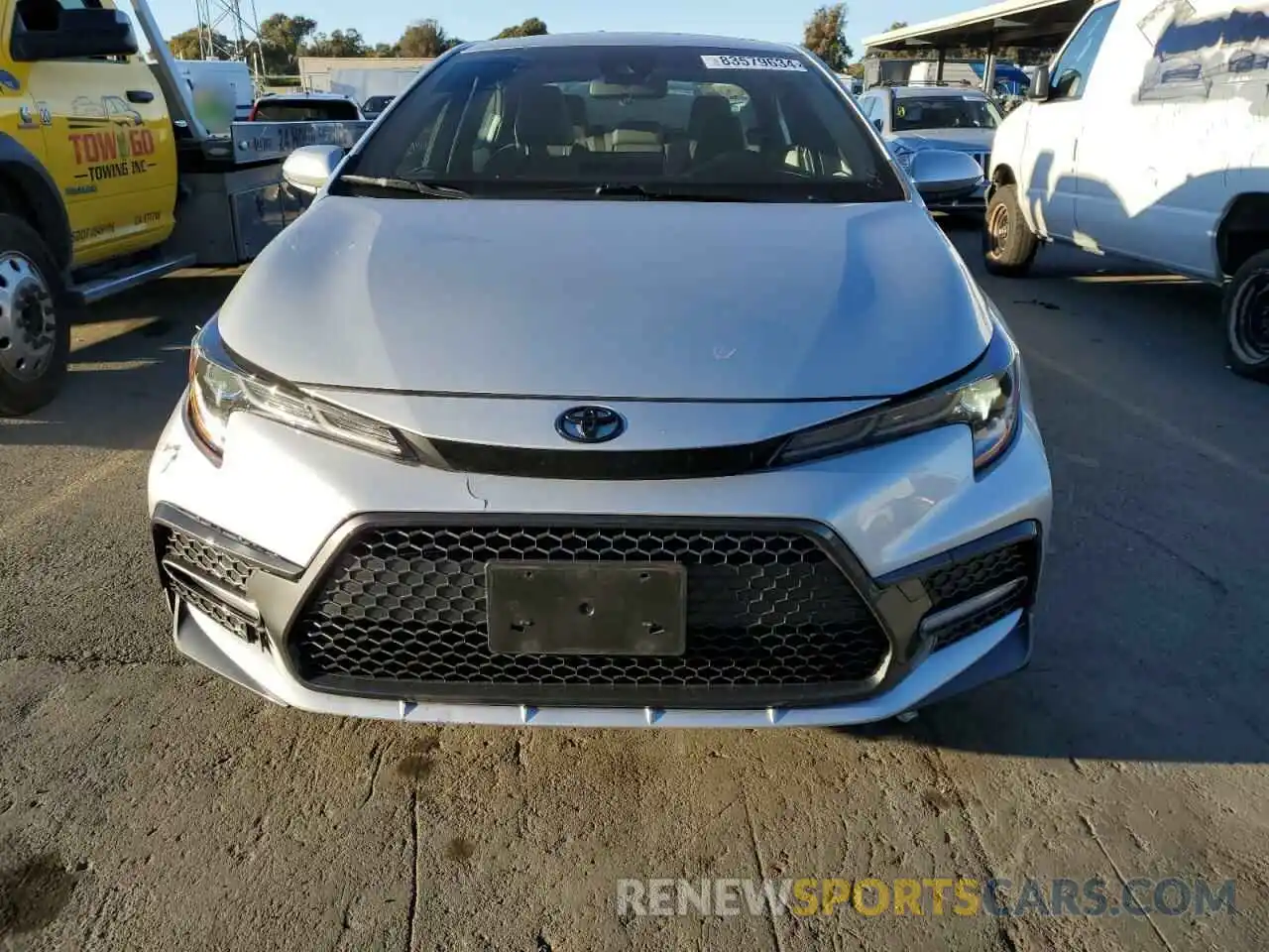 5 Photograph of a damaged car JTDP4MCE1NJ087894 TOYOTA COROLLA 2022