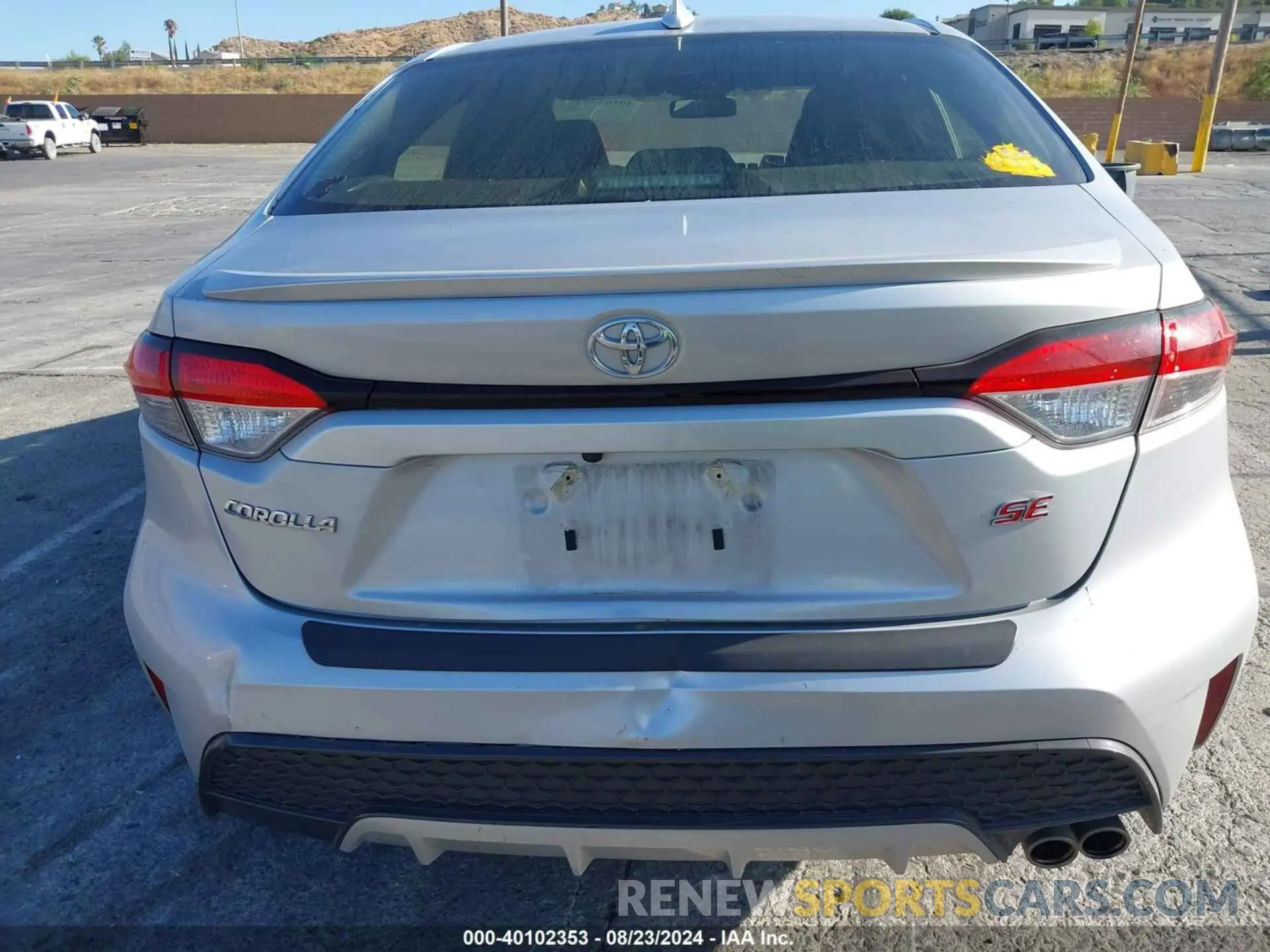 21 Photograph of a damaged car JTDP4MCE3N3509071 TOYOTA COROLLA 2022