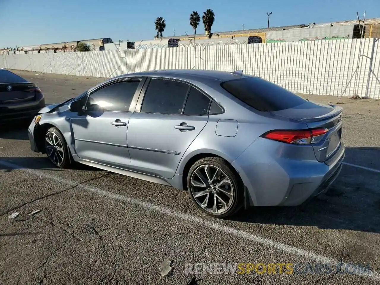 2 Photograph of a damaged car JTDP4MCE3N3513895 TOYOTA COROLLA 2022