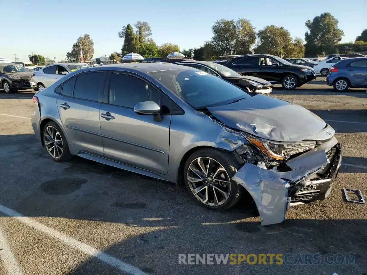 4 Photograph of a damaged car JTDP4MCE3N3513895 TOYOTA COROLLA 2022