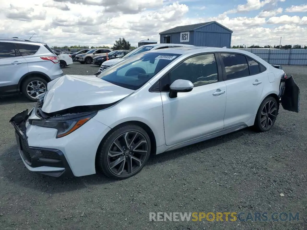 1 Photograph of a damaged car JTDP4MCE3NJ084009 TOYOTA COROLLA 2022