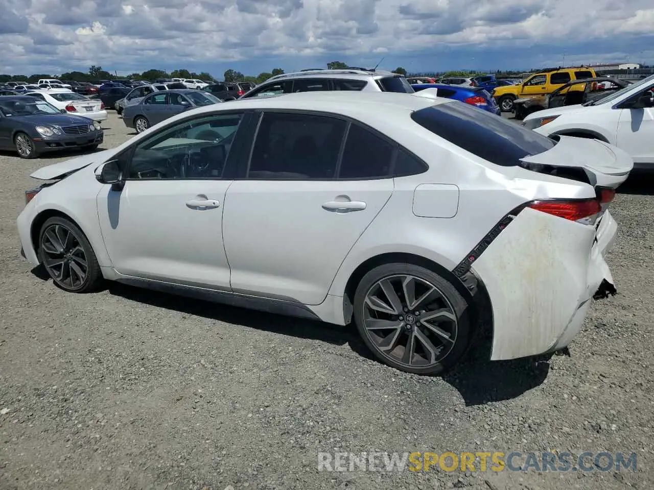 2 Photograph of a damaged car JTDP4MCE3NJ084009 TOYOTA COROLLA 2022