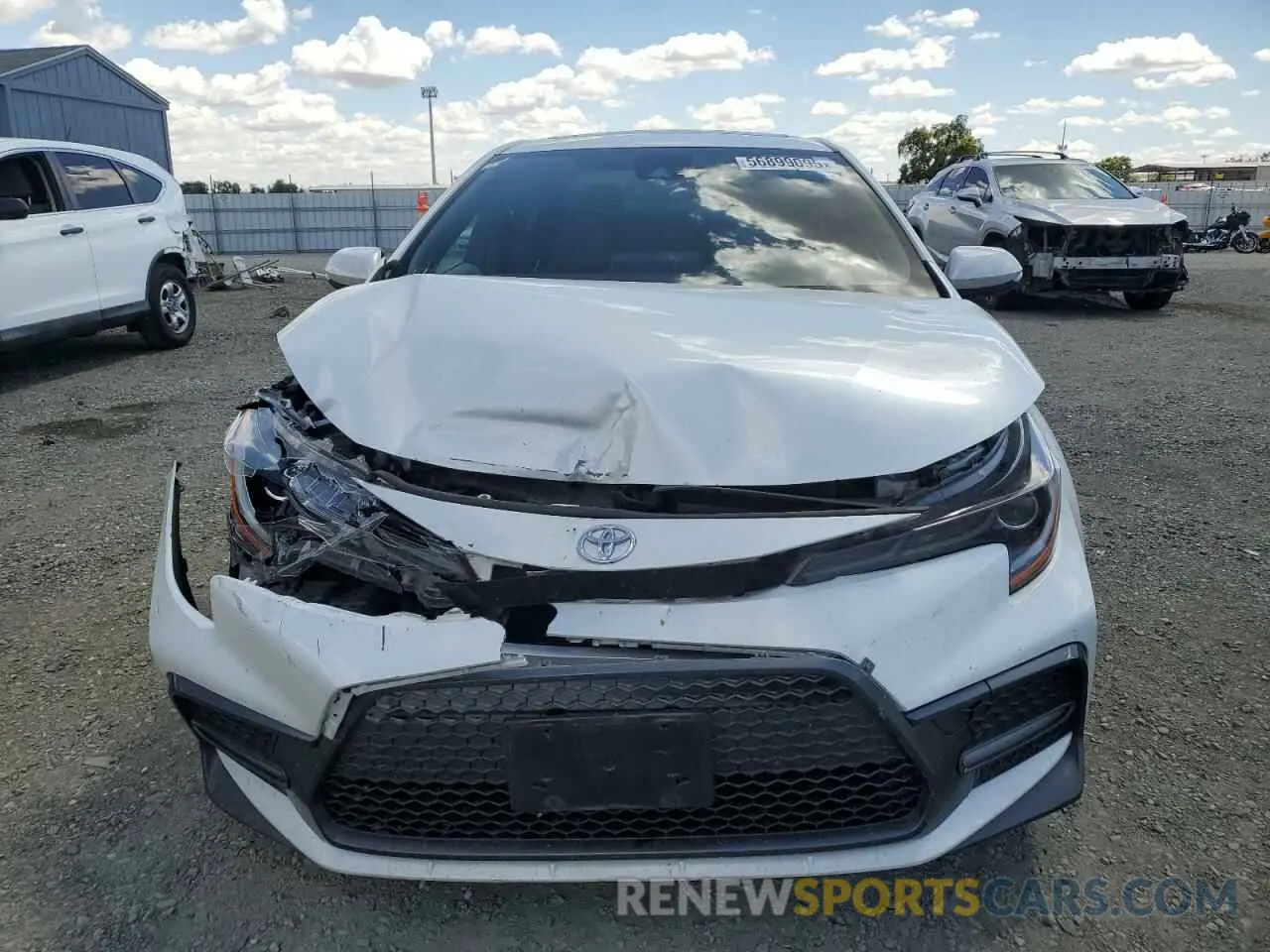 5 Photograph of a damaged car JTDP4MCE3NJ084009 TOYOTA COROLLA 2022
