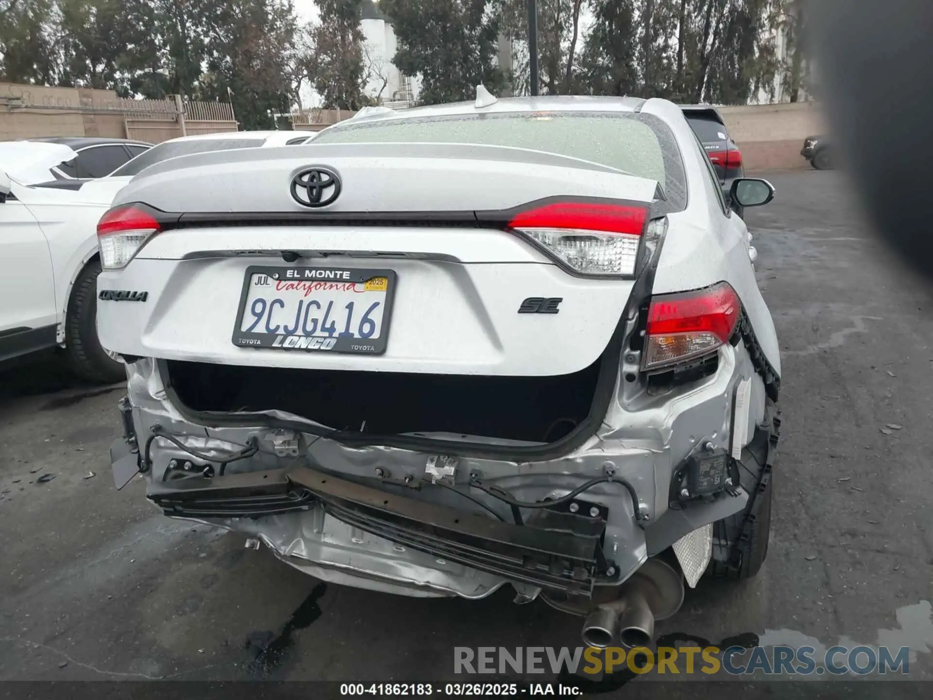 17 Photograph of a damaged car JTDP4MCE4N3511315 TOYOTA COROLLA 2022