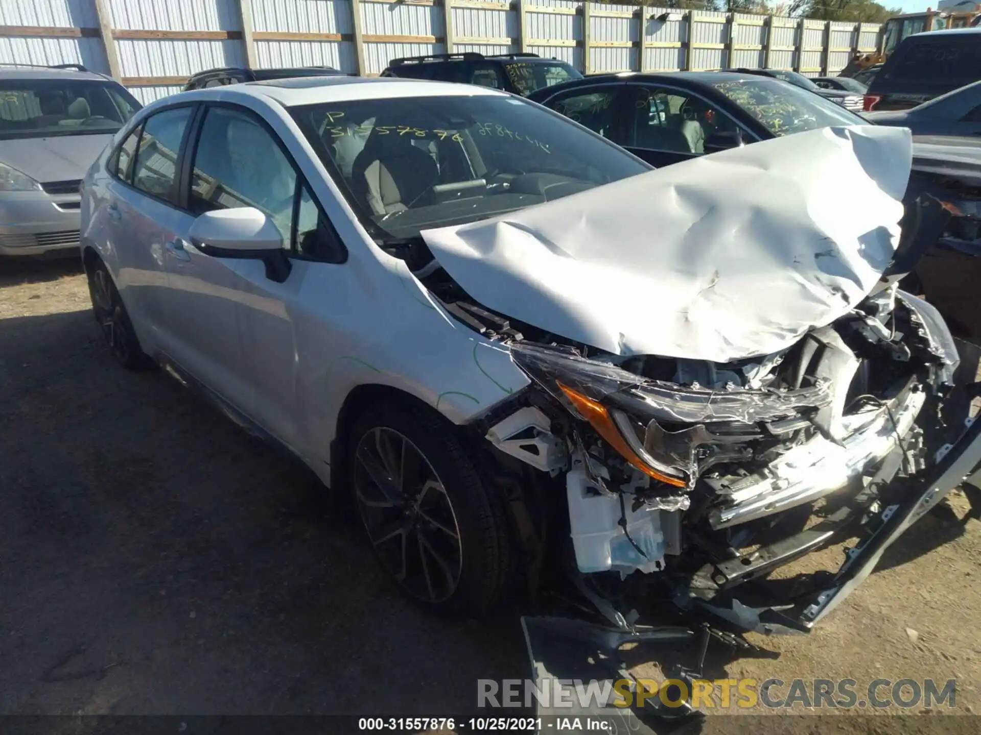 1 Photograph of a damaged car JTDP4MCE4NJ083449 TOYOTA COROLLA 2022