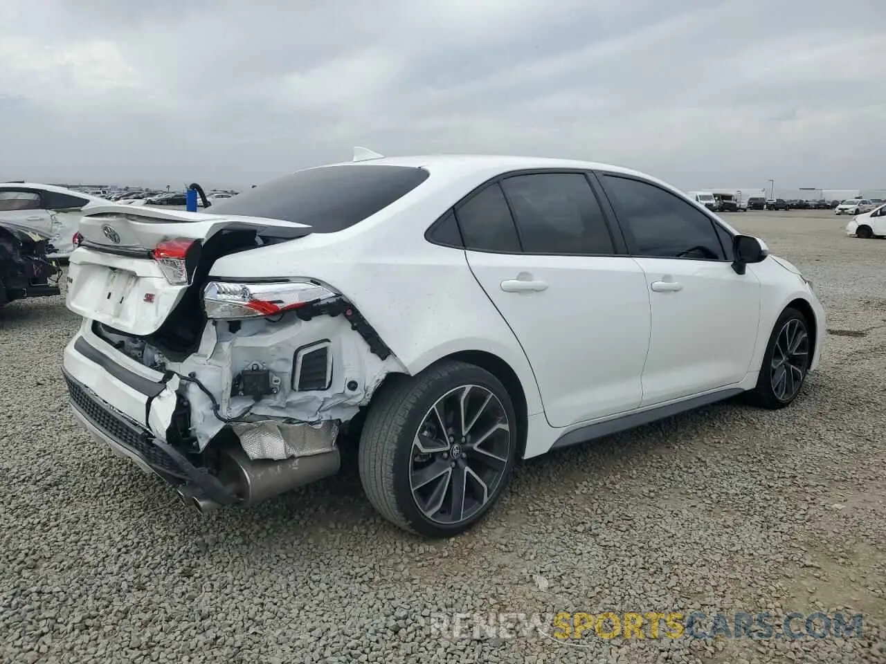 3 Photograph of a damaged car JTDP4MCE8N3506862 TOYOTA COROLLA 2022