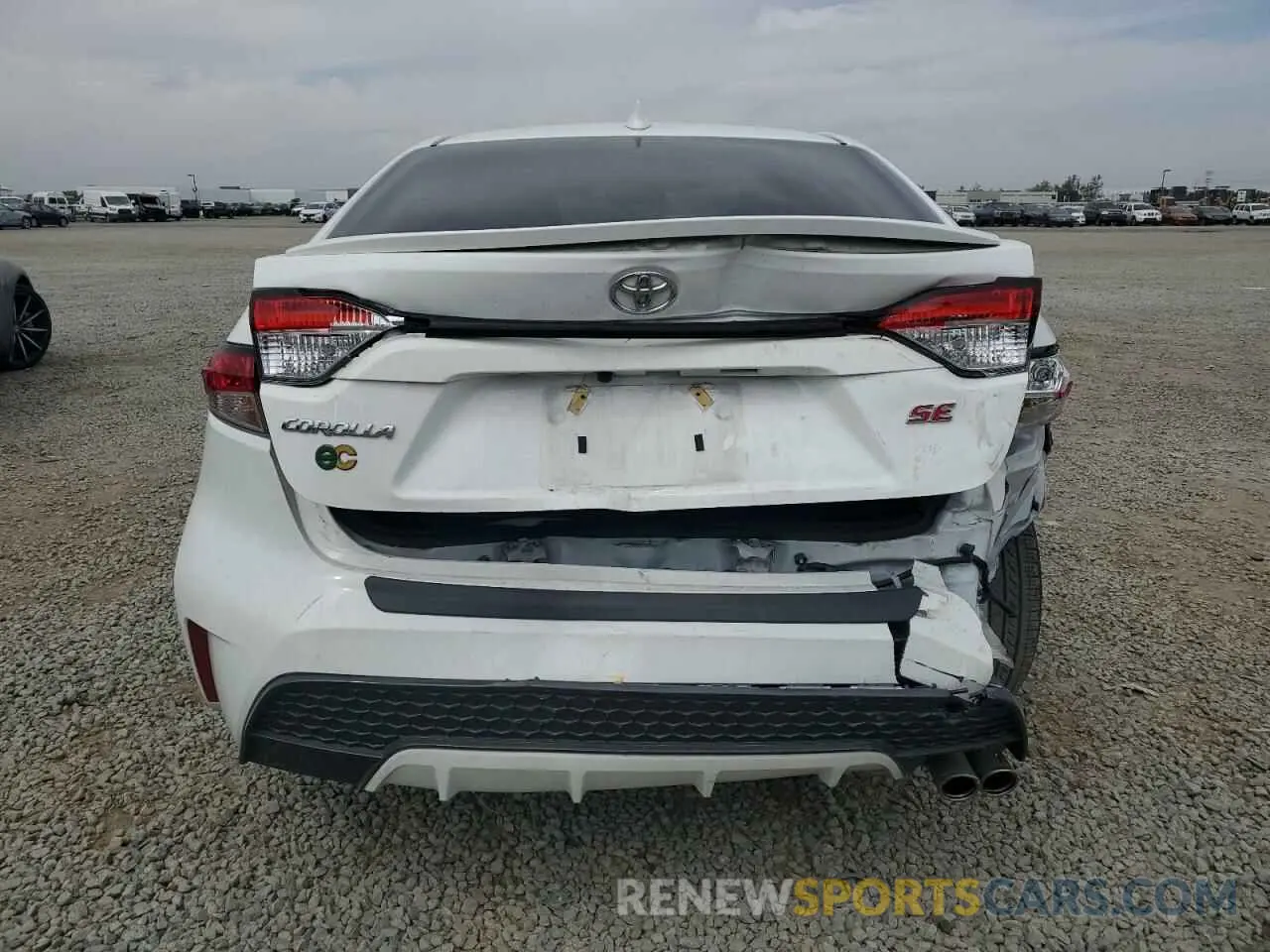 6 Photograph of a damaged car JTDP4MCE8N3506862 TOYOTA COROLLA 2022