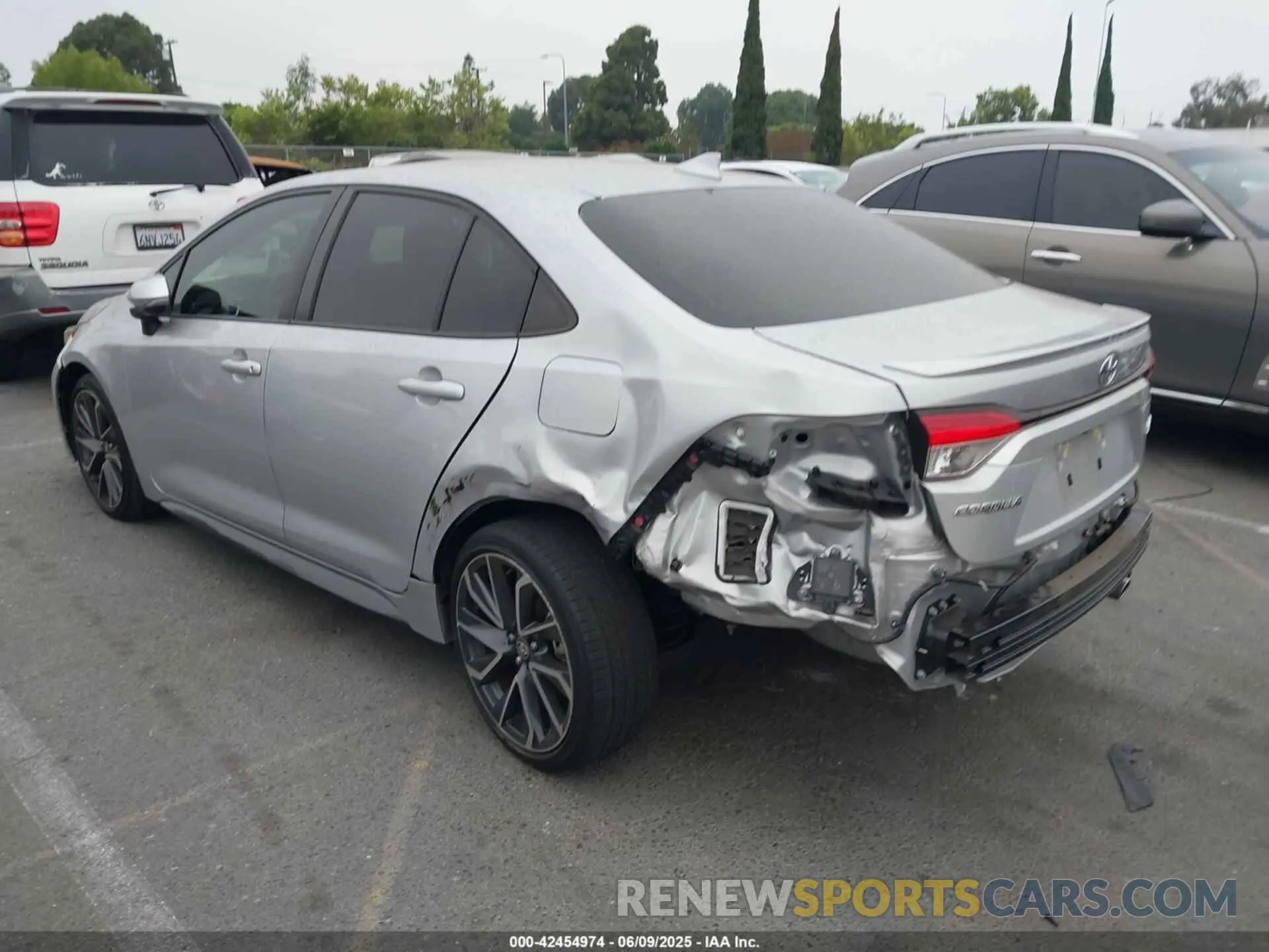 3 Photograph of a damaged car JTDP4MCEXN3501937 TOYOTA COROLLA 2022