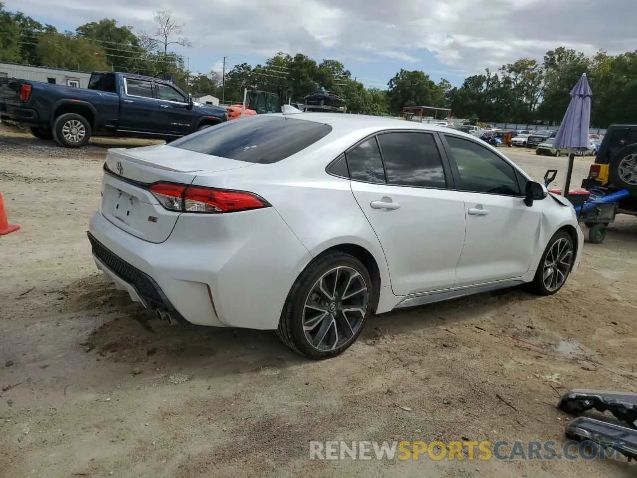 3 Photograph of a damaged car JTDS4MCE0N3507403 TOYOTA COROLLA 2022