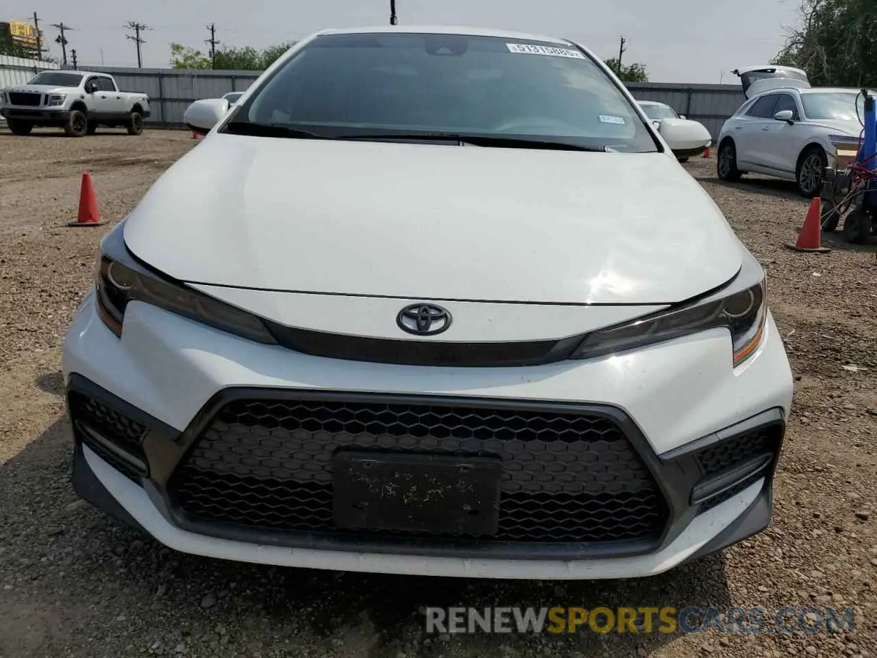 5 Photograph of a damaged car JTDS4MCE0N3508423 TOYOTA COROLLA 2022