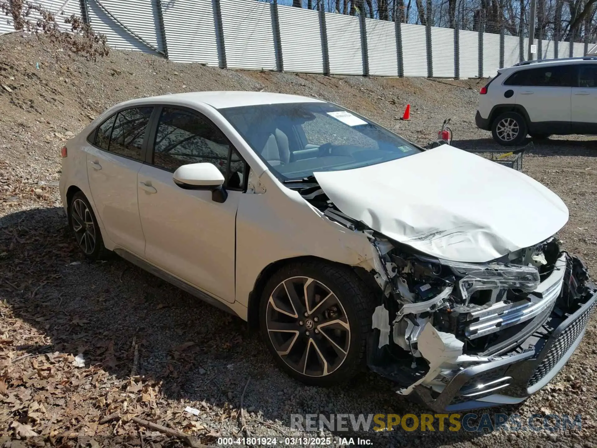 1 Photograph of a damaged car JTDS4MCE0N3510950 TOYOTA COROLLA 2022