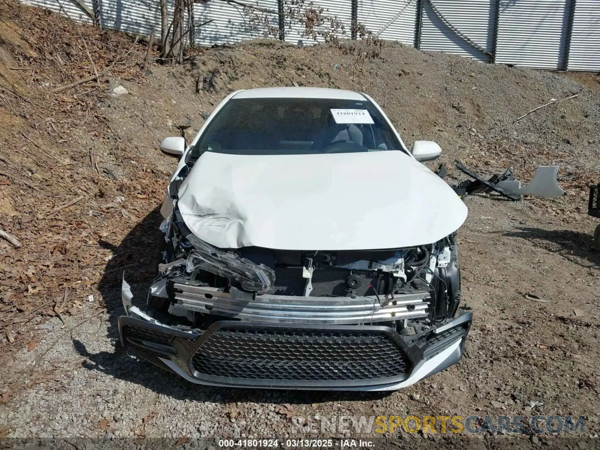 13 Photograph of a damaged car JTDS4MCE0N3510950 TOYOTA COROLLA 2022