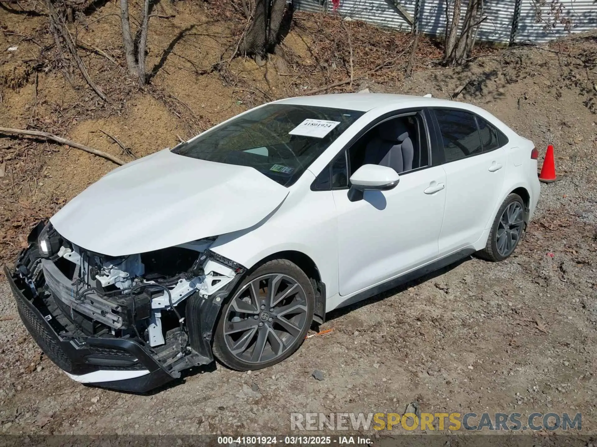 2 Photograph of a damaged car JTDS4MCE0N3510950 TOYOTA COROLLA 2022
