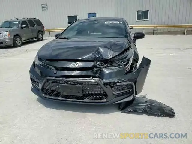 10 Photograph of a damaged car JTDS4MCE0NJ081403 TOYOTA COROLLA 2022