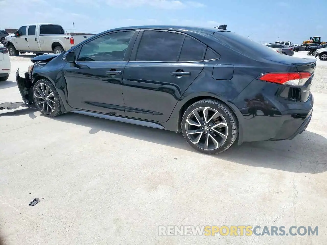 2 Photograph of a damaged car JTDS4MCE0NJ081403 TOYOTA COROLLA 2022