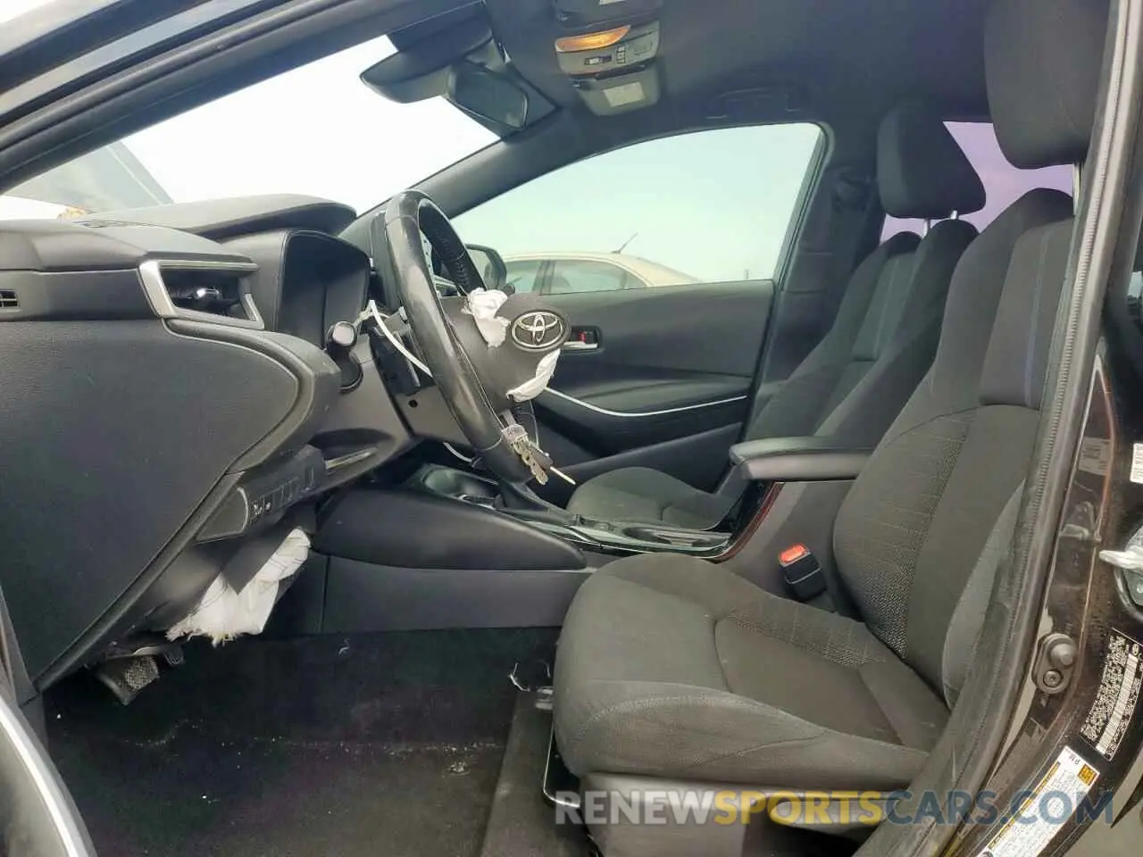 7 Photograph of a damaged car JTDS4MCE0NJ081403 TOYOTA COROLLA 2022