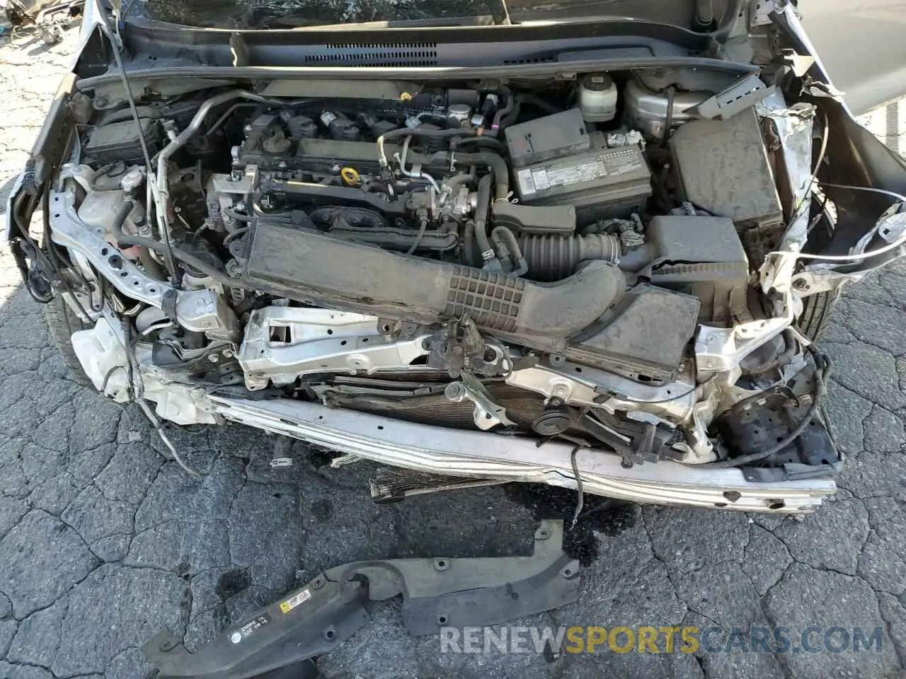 10 Photograph of a damaged car JTDS4MCE0NJ082468 TOYOTA COROLLA 2022