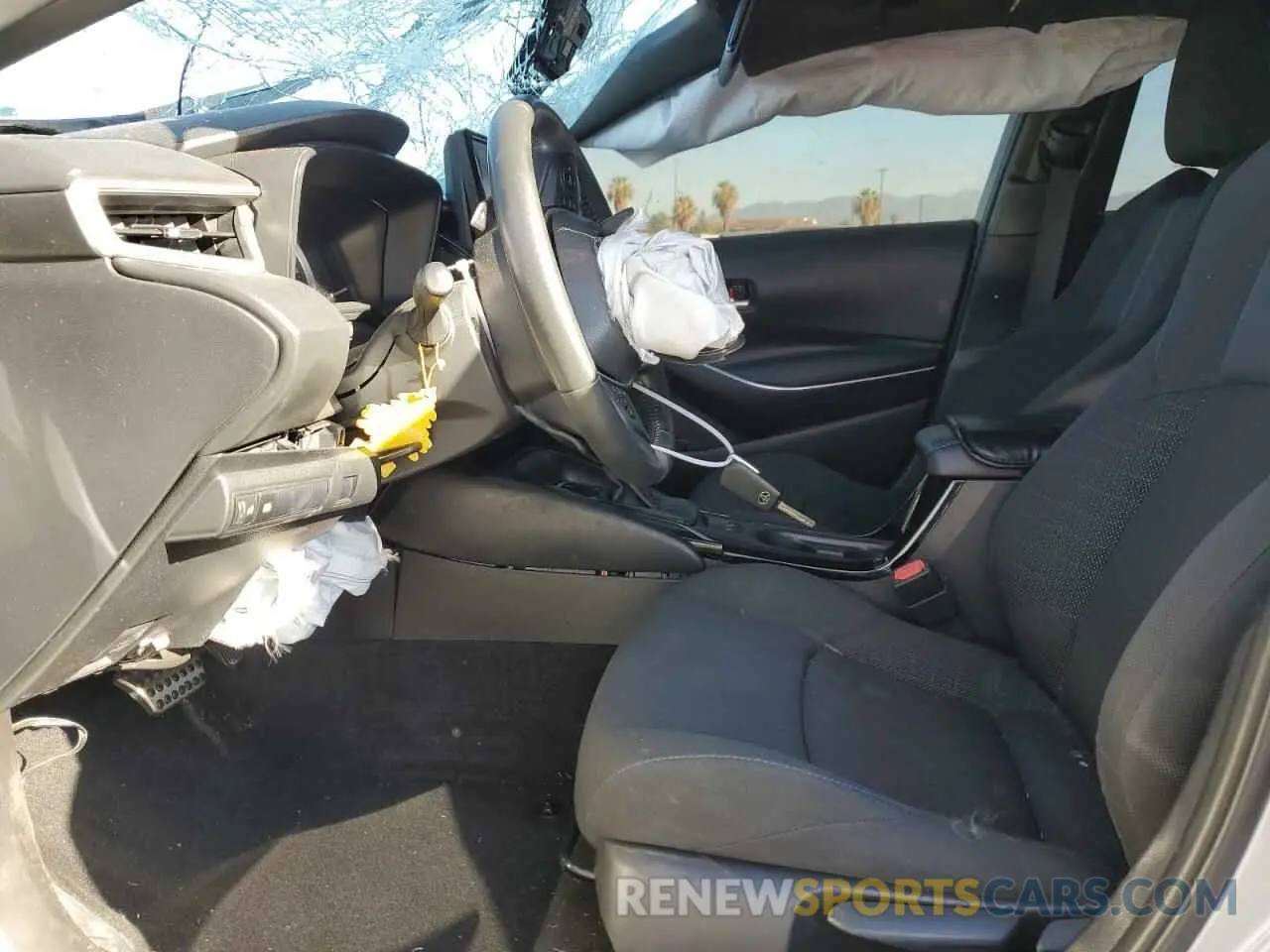 7 Photograph of a damaged car JTDS4MCE0NJ082468 TOYOTA COROLLA 2022