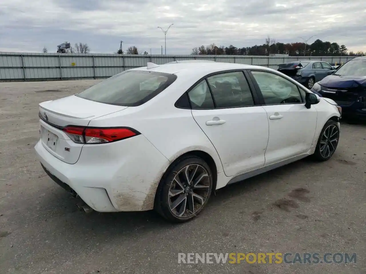 3 Photograph of a damaged car JTDS4MCE0NJ083751 TOYOTA COROLLA 2022