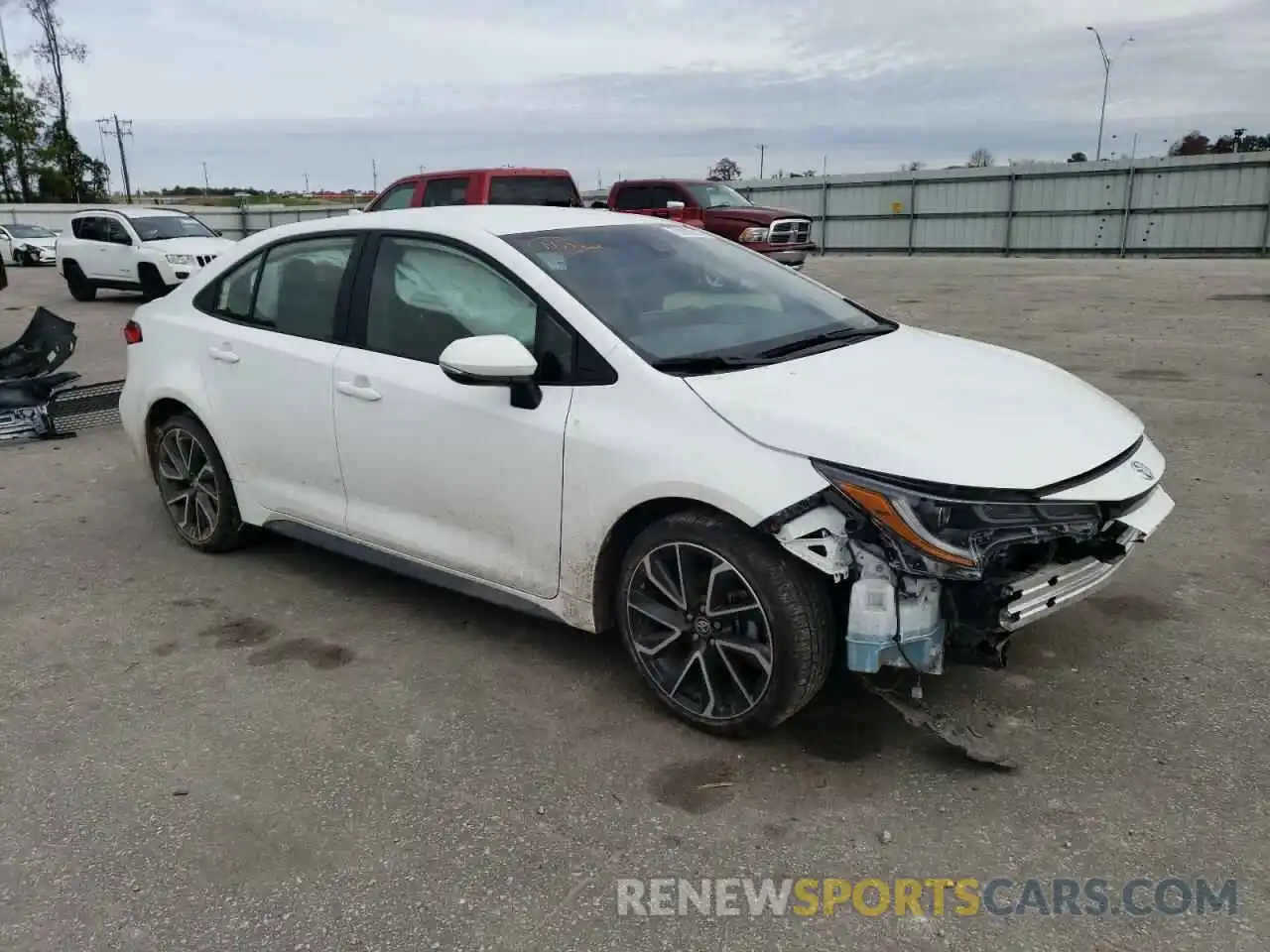 4 Photograph of a damaged car JTDS4MCE0NJ083751 TOYOTA COROLLA 2022