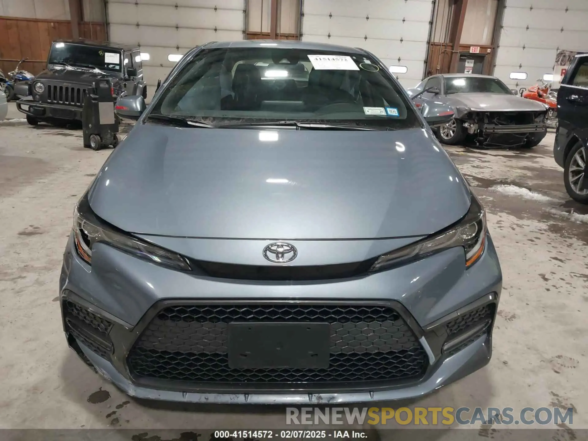 12 Photograph of a damaged car JTDS4MCE0NJ093325 TOYOTA COROLLA 2022