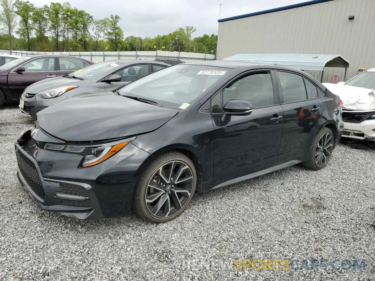 1 Photograph of a damaged car JTDS4MCE0NJ094426 TOYOTA COROLLA 2022