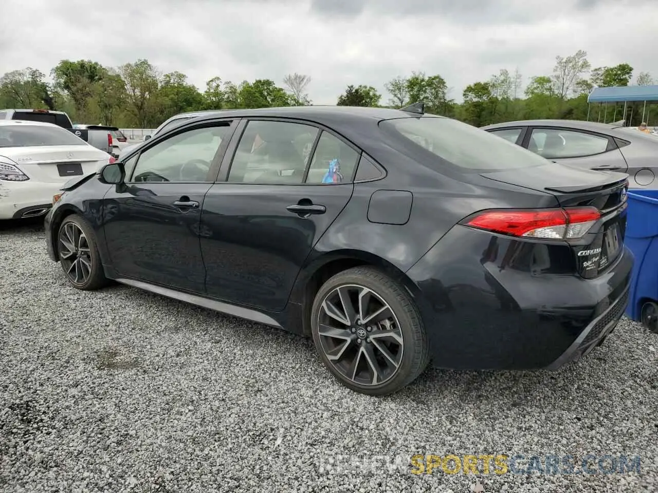 2 Photograph of a damaged car JTDS4MCE0NJ094426 TOYOTA COROLLA 2022