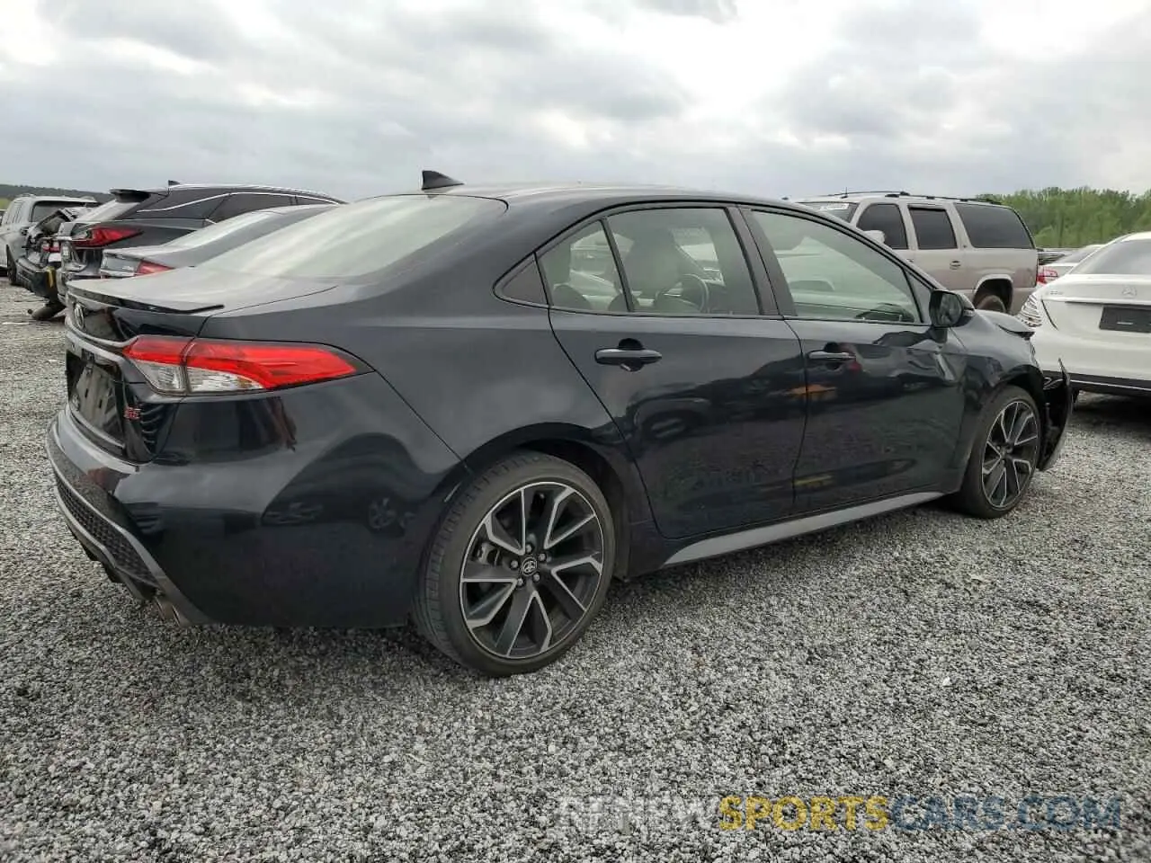 3 Photograph of a damaged car JTDS4MCE0NJ094426 TOYOTA COROLLA 2022