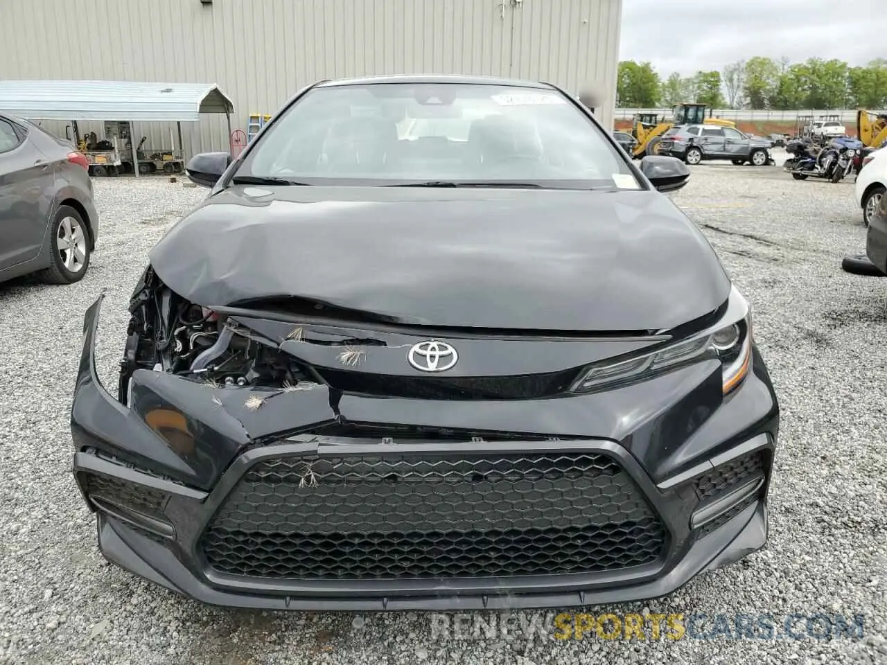 5 Photograph of a damaged car JTDS4MCE0NJ094426 TOYOTA COROLLA 2022