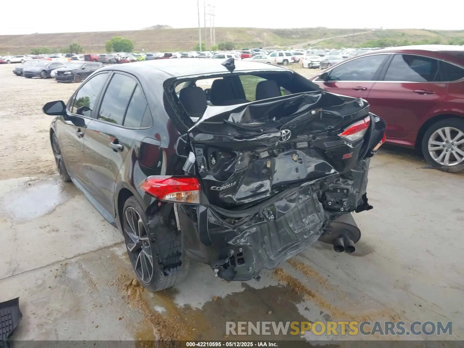 3 Photograph of a damaged car JTDS4MCE0NJ096466 TOYOTA COROLLA 2022