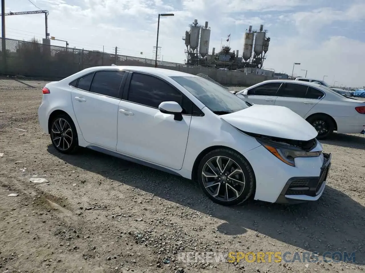 4 Photograph of a damaged car JTDS4MCE1N3502243 TOYOTA COROLLA 2022
