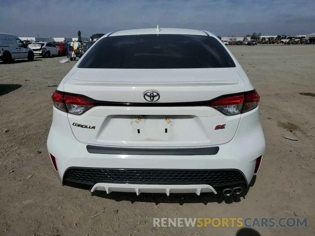 6 Photograph of a damaged car JTDS4MCE1N3502243 TOYOTA COROLLA 2022