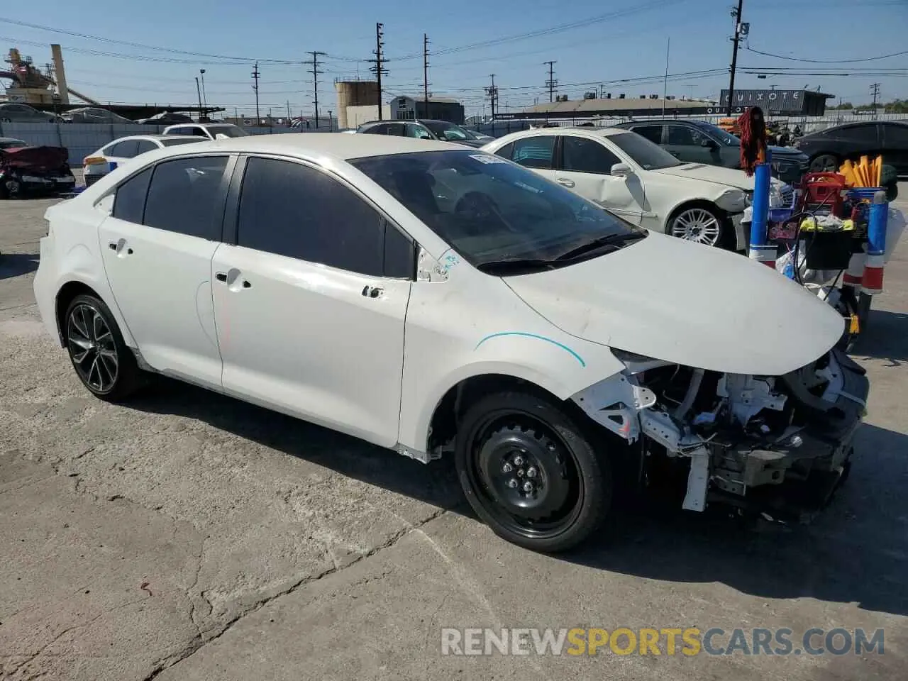 4 Photograph of a damaged car JTDS4MCE1N3513064 TOYOTA COROLLA 2022