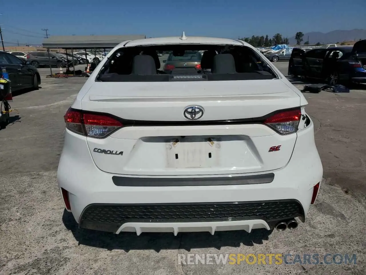 6 Photograph of a damaged car JTDS4MCE1N3513064 TOYOTA COROLLA 2022