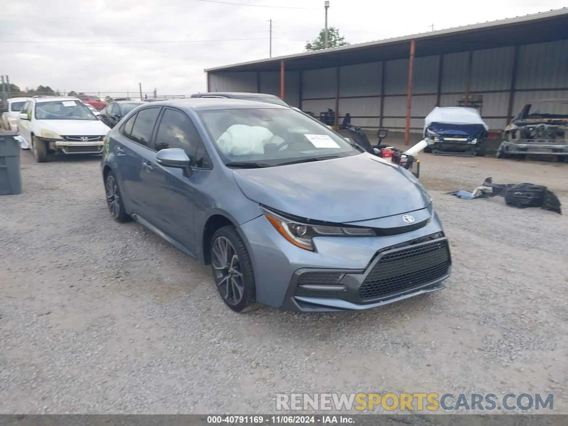 1 Photograph of a damaged car JTDS4MCE1NJ089378 TOYOTA COROLLA 2022