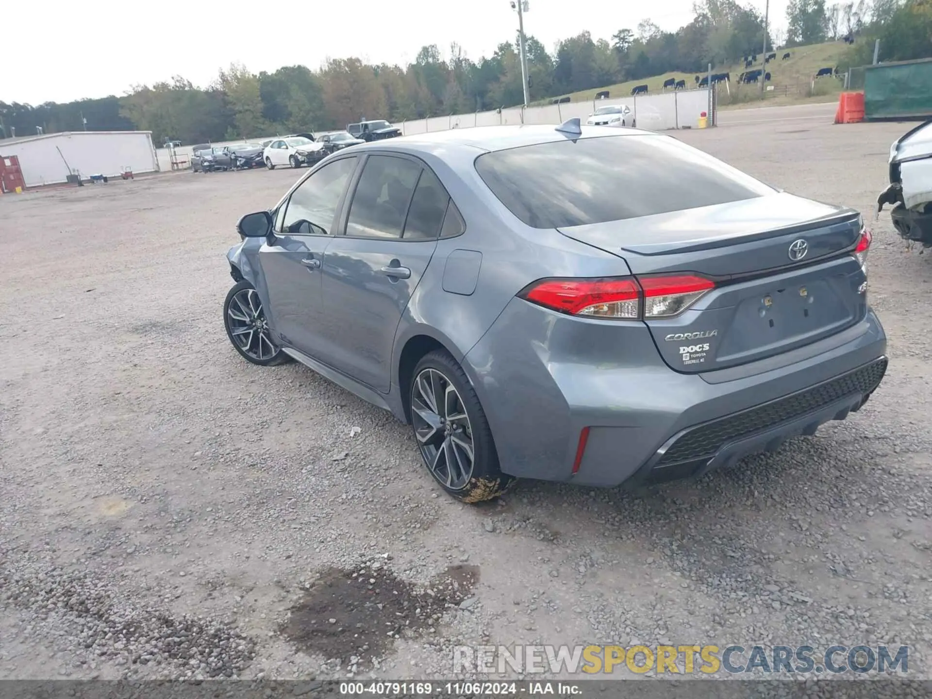 3 Photograph of a damaged car JTDS4MCE1NJ089378 TOYOTA COROLLA 2022