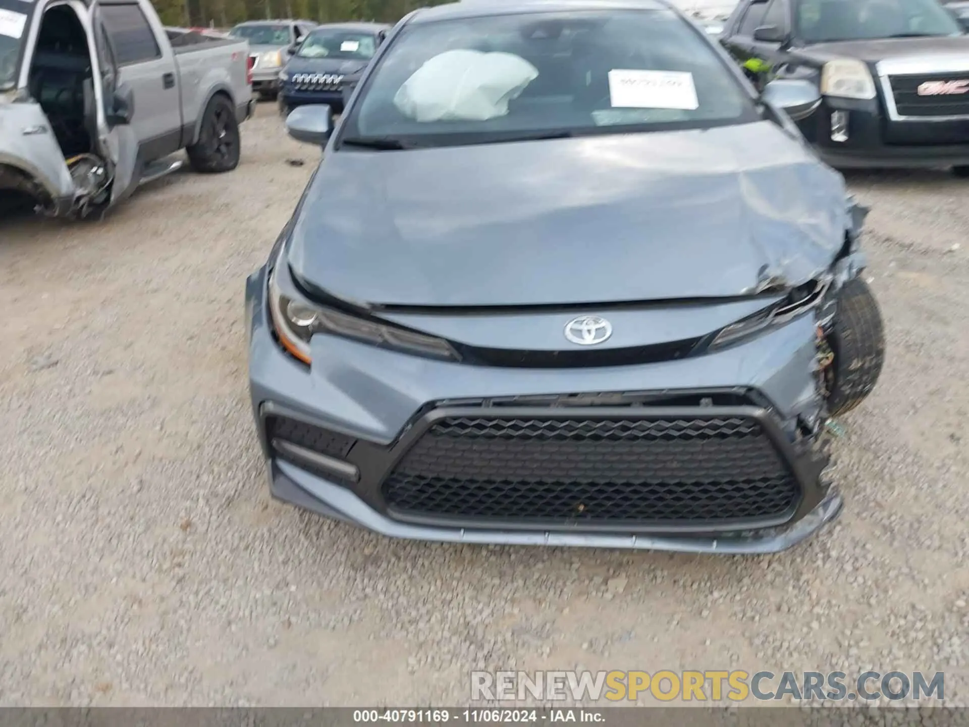 6 Photograph of a damaged car JTDS4MCE1NJ089378 TOYOTA COROLLA 2022