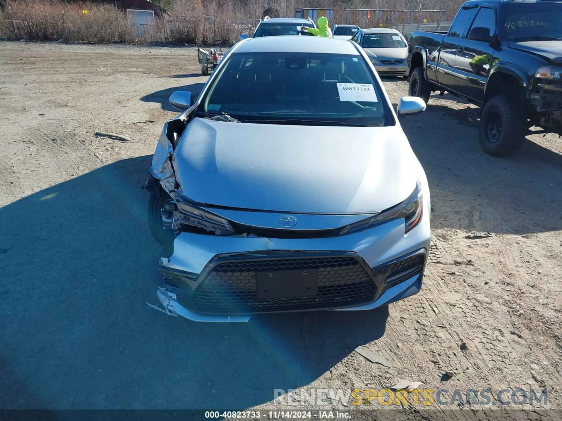 12 Photograph of a damaged car JTDS4MCE1NJ097464 TOYOTA COROLLA 2022