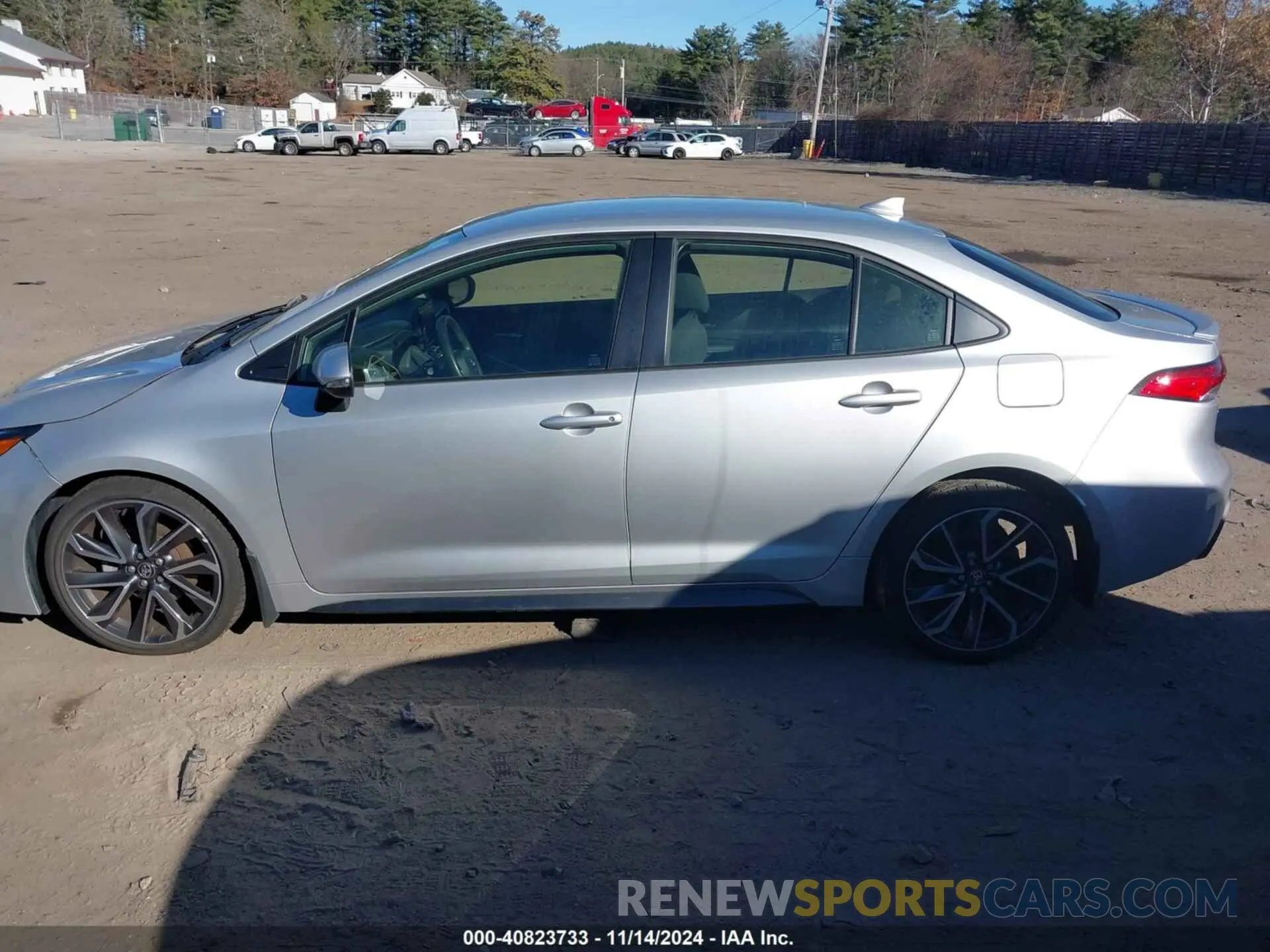 14 Photograph of a damaged car JTDS4MCE1NJ097464 TOYOTA COROLLA 2022