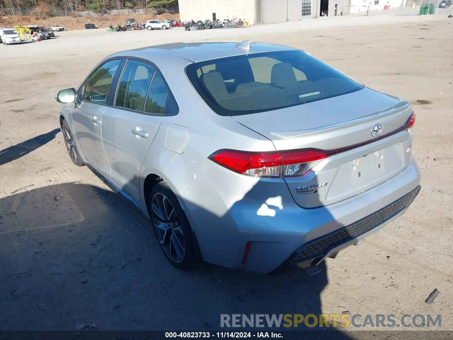3 Photograph of a damaged car JTDS4MCE1NJ097464 TOYOTA COROLLA 2022