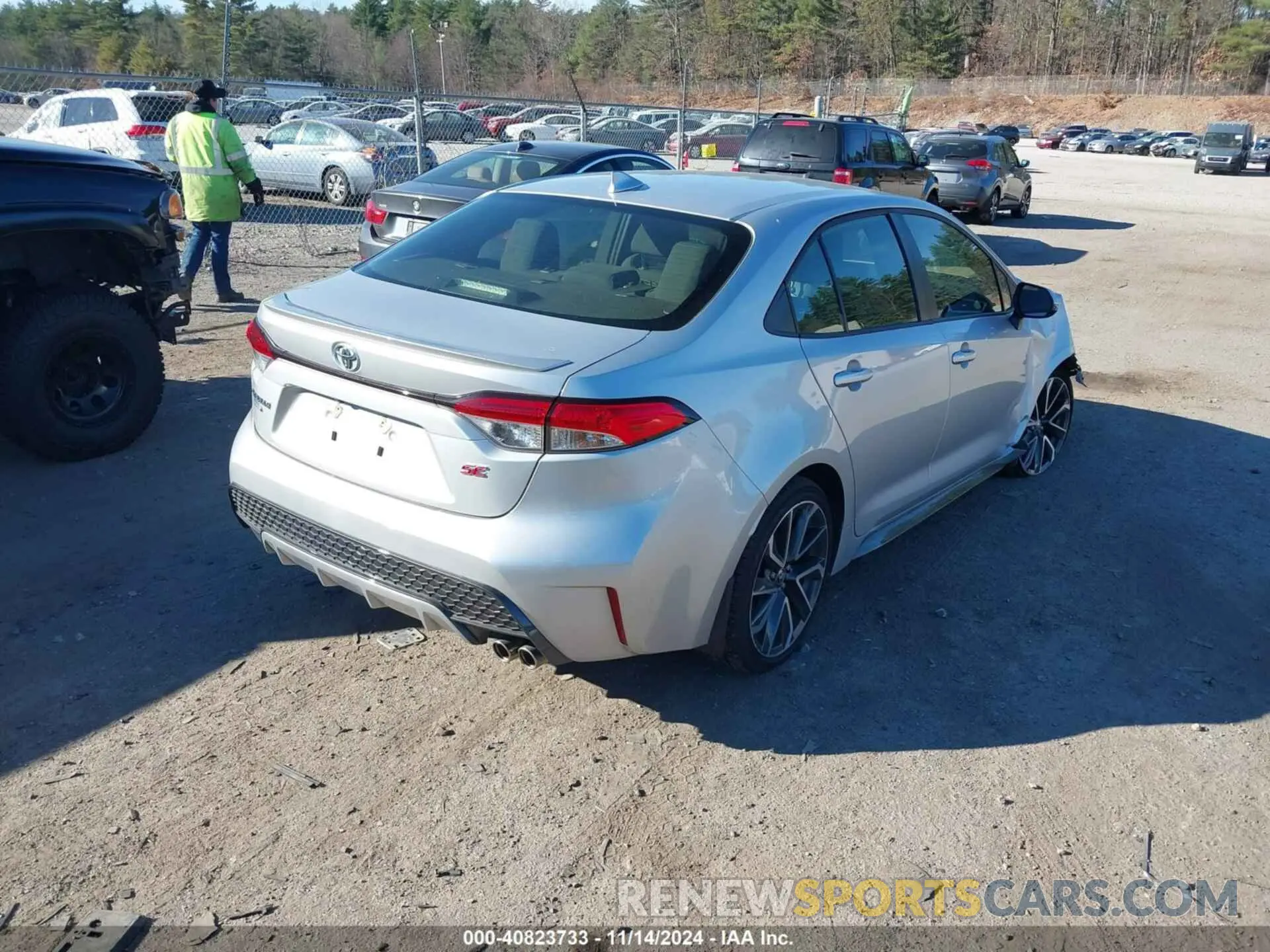 4 Photograph of a damaged car JTDS4MCE1NJ097464 TOYOTA COROLLA 2022