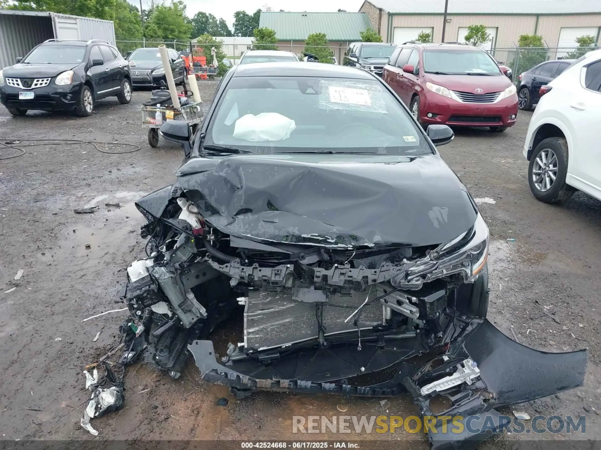 12 Photograph of a damaged car JTDS4MCE1NJ098758 TOYOTA COROLLA 2022