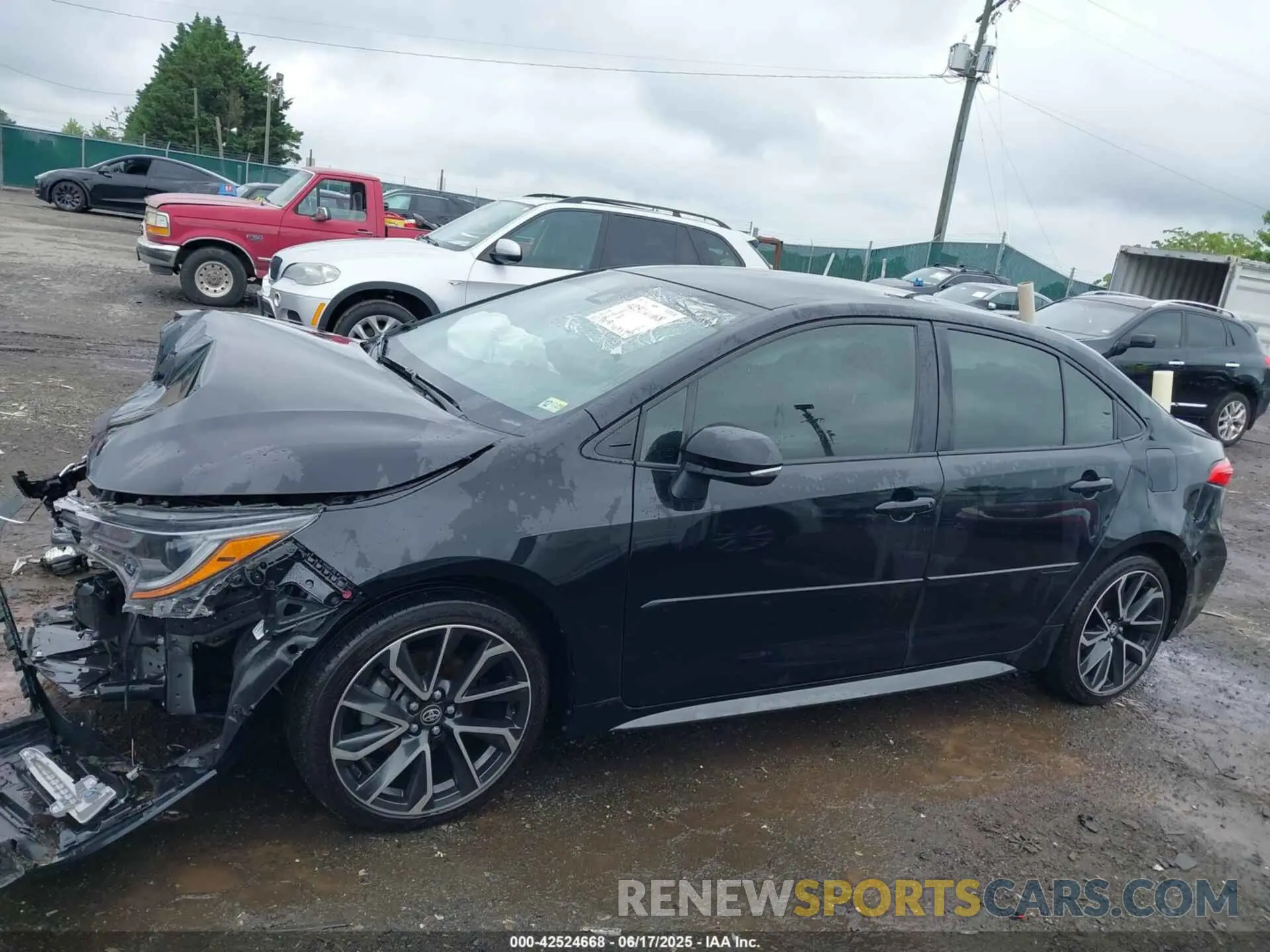 14 Photograph of a damaged car JTDS4MCE1NJ098758 TOYOTA COROLLA 2022