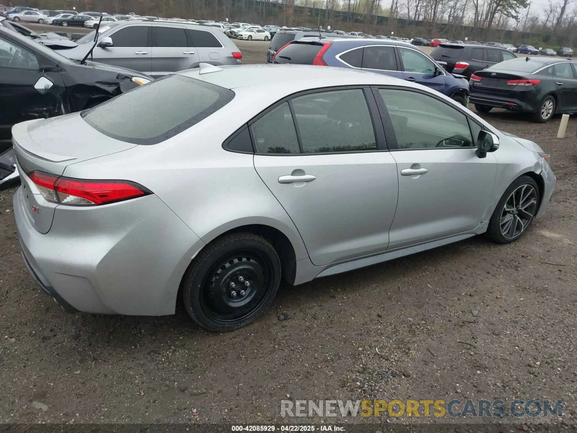 4 Photograph of a damaged car JTDS4MCE1NJ099408 TOYOTA COROLLA 2022