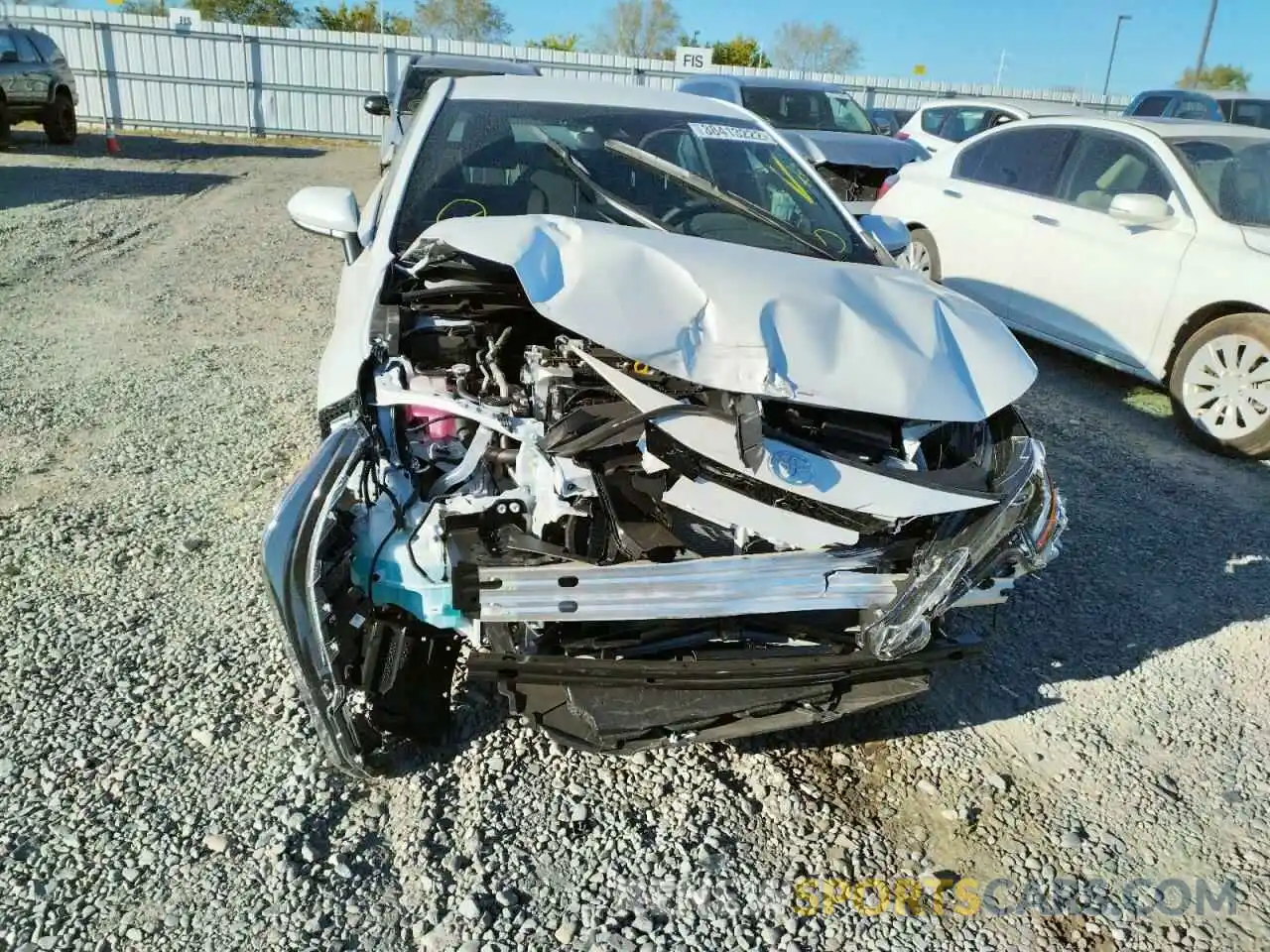 9 Photograph of a damaged car JTDS4MCE2N3504891 TOYOTA COROLLA 2022