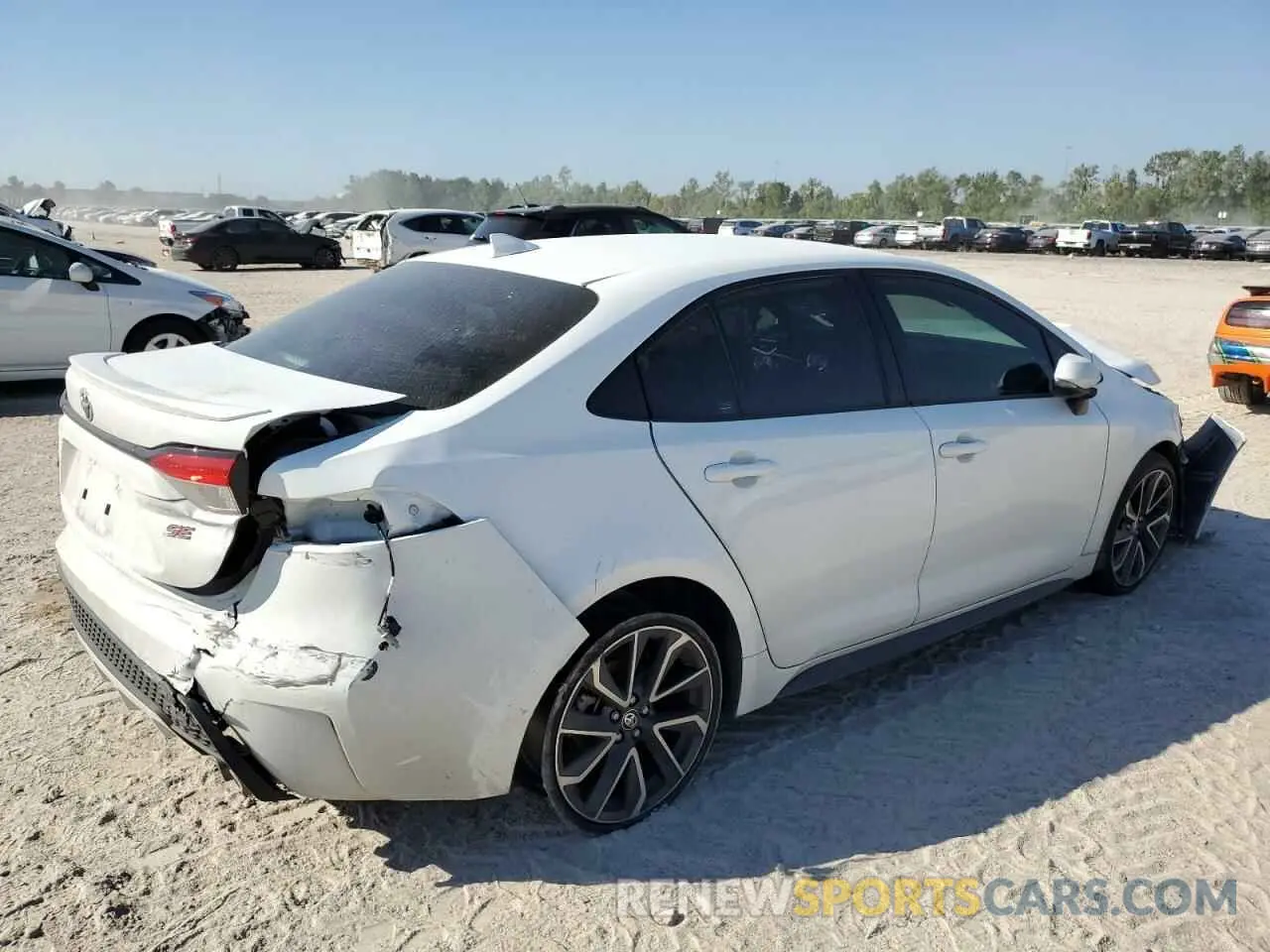 3 Photograph of a damaged car JTDS4MCE2N3509119 TOYOTA COROLLA 2022