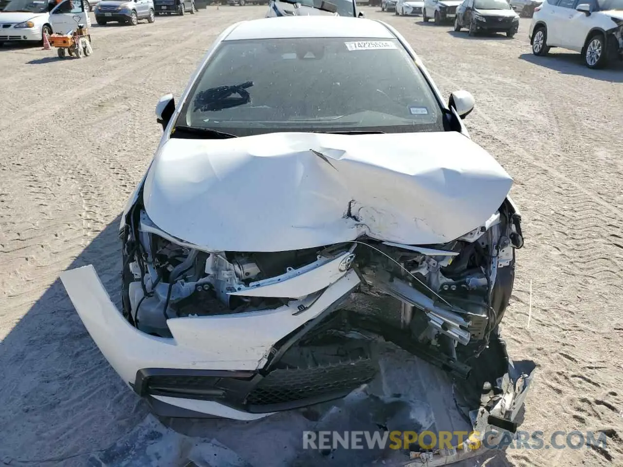 5 Photograph of a damaged car JTDS4MCE2N3509119 TOYOTA COROLLA 2022